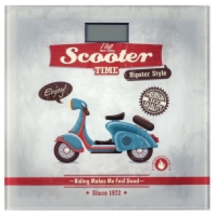Personenwaage Vintage Scooter