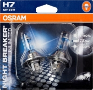 Autolampe H7 Night Breaker unlimitet duo