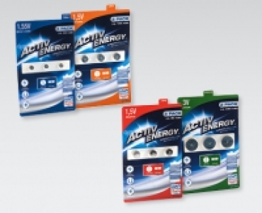 ACTIV ENERGY® Knopfzellen-Batterien CHF 1.99