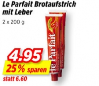 Le Parfait Brotaufstrich mit Leber CHF 4.95