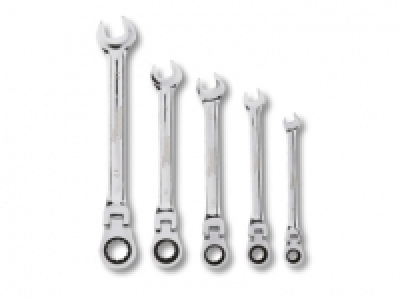 Gabel- und Ringschlüsselsatz, 5-teilig CHF 14.99