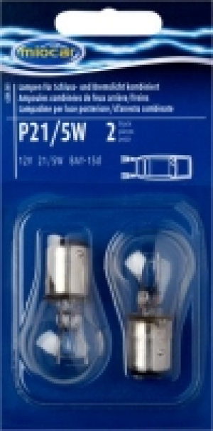 Gl&uuml;hlampe P21/5W, Schluss-/Bremslicht