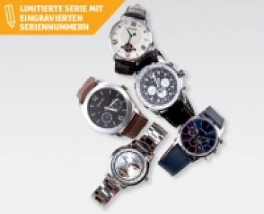 Exklusive Automatik-Herrenuhr