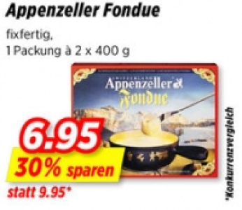 Appenzeller Fondue CHF 6.95