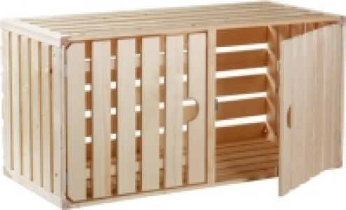 Holzharasse A1/1 mit T&uuml;re