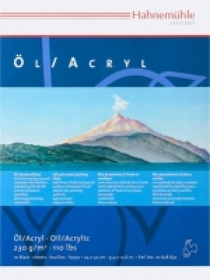 Hahnem&uuml;hle &Ouml;l-&Acrylmalblock