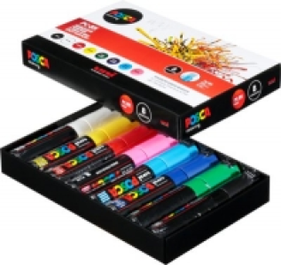 8 Posca 8Mm Sortiert