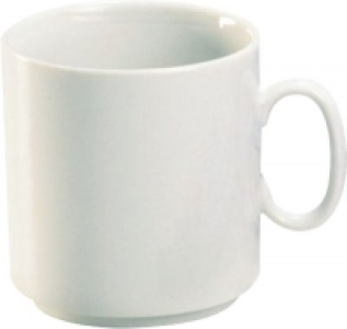 Porzellan Tasse weiss
