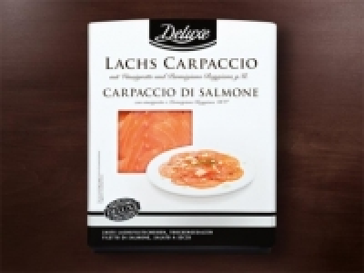 Lachscarpaccio mit Parmigiano Reggiano