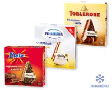 DAIM/PHILADELPHIA/TOBLERONE Tiefkühltorte