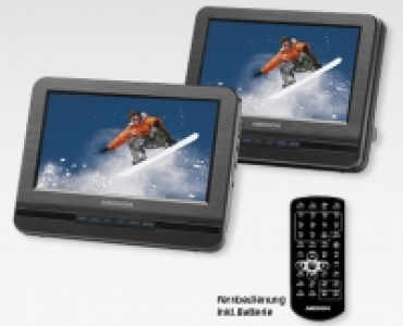 MEDION® LIFE® Tragbarer DVD-Player mit 2 Displays