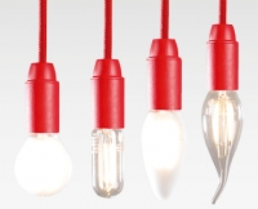 MÜLLER LICHT LED-Glasserie Tropfen/Kerze/Röhre