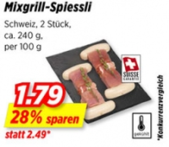 Mixgrill-Spiessli CHF 1.79
