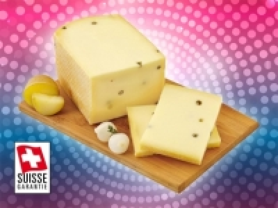 Raclette Block mit Pfeffer CHF 11.99