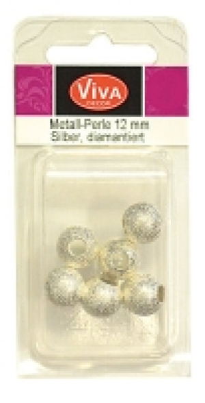 Perle Metal 10mm/8Stk