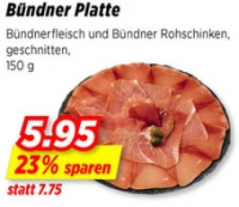 B&uuml;ndner Platte CHF&nbsp;5.95
