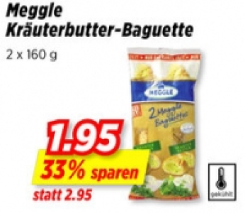 Meggle Kräuterbutter-Baguette CHF 1.95