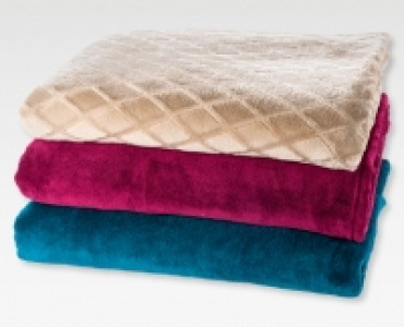 MY LIVING STYLE Mikrofaser-Pluschdecke
