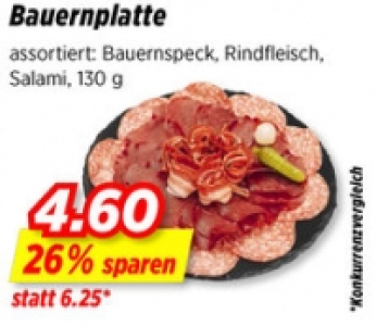 Bauernplatte CHF&nbsp;4.60