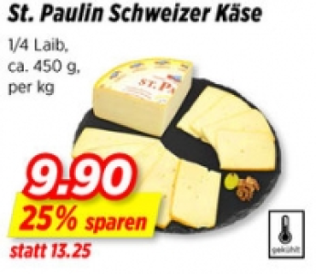 St. Paulin Schweizer Käse CHF 9.90