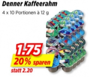 Denner Kaffeerahm CHF 1.75