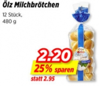 Ölz Milchbrötchen CHF 2.20