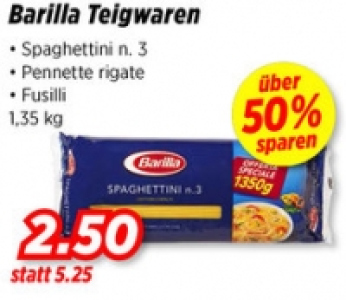 Barilla Teigwaren CHF 2.50