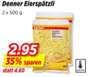 Denner Eierspätzli CHF 2.95