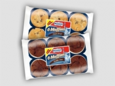 Muffins mit Schokost&uuml;ckchen XXL