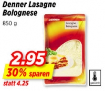 Denner Lasagne Bolognese CHF 2.95