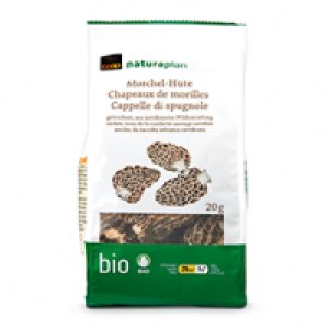 Coop  Coop Naturaplan Bio-Morcheln getrocknet