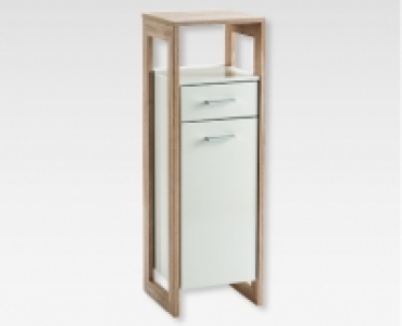 LIVING STYLE Badezimmer-Seitenschrank Lazio
