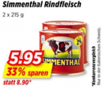 Simmenthal Rindfleisch CHF 5.95