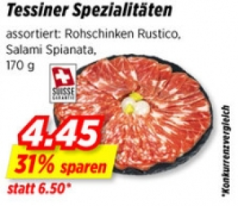 Tessiner Spezialitäten CHF 4.45