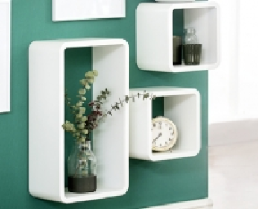 LIVING STYLE Design-Regal-Set, 3-teilig