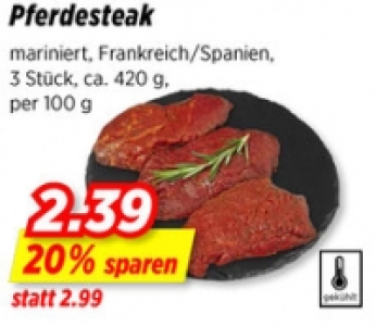 Pferdesteak CHF 2.39