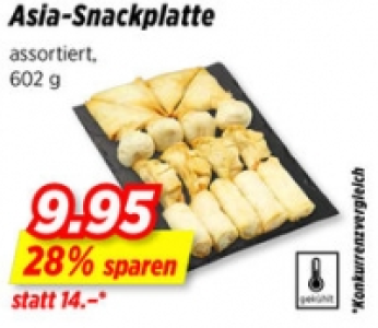 Asia-Snackplatte CHF 9.95