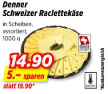 Denner  Denner Schweizer Raclettekäse