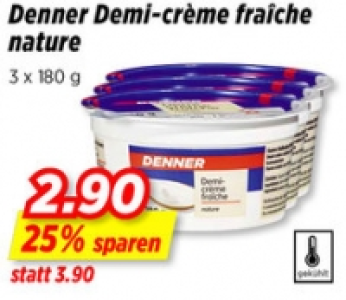 Denner Demi-crème fraîche nature CHF 2.90