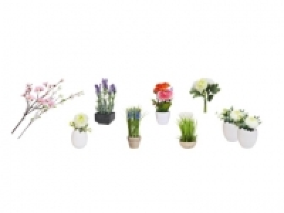 Kunstblumen-Sortiment