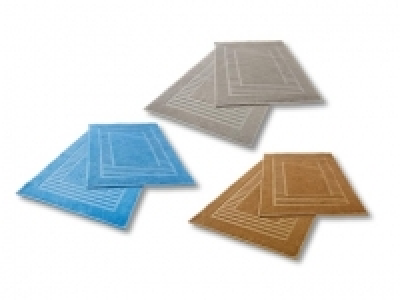 Frottee-Duschvorleger, 2er