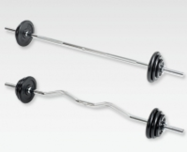 CRANE&reg;Langhantel-/Curlstangen-Set, 2-teilig