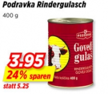 Denner  Podravka Rindergulasch