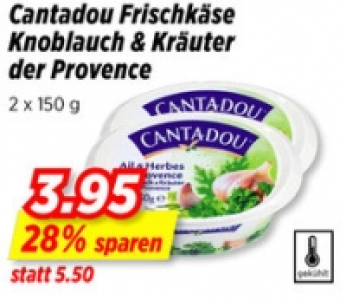 Cantadou Frischkäse Knoblauch & Kräuter der Provence