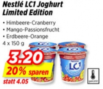 Nestlé LC1 Joghurt Limited Edition CHF 3.20