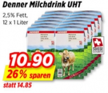 Denner Milchdrink UHT CHF 10.90