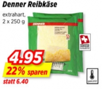 Denner Reibkäse CHF 4.95