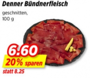 Denner Bündnerfleisch CHF 6.60