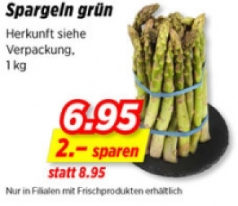 Spargeln grün CHF 6.95