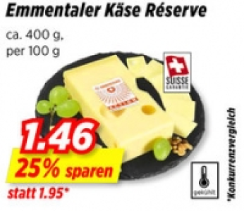 Emmentaler Käse Réserve CHF 1.46